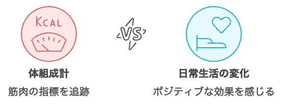 筋肉の質を改善を実感する方法