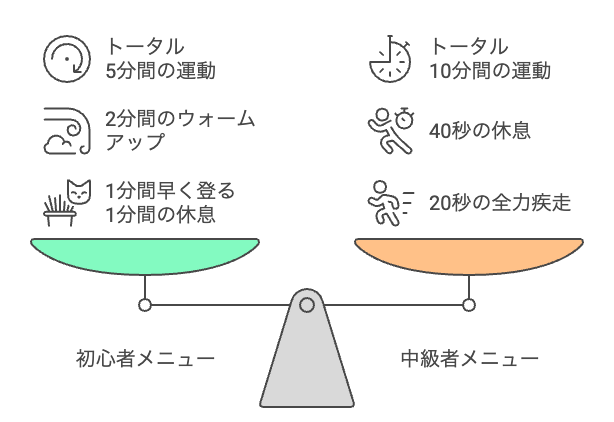 あなたのフィットネスレベルに合った階段エクササイズ