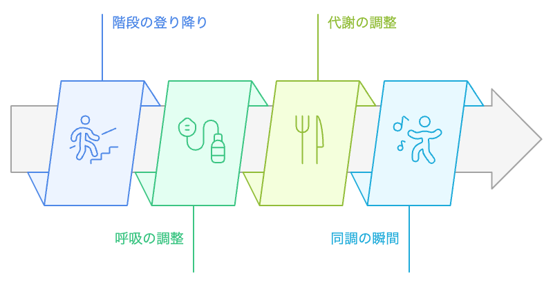 身体のリズムの再構築
