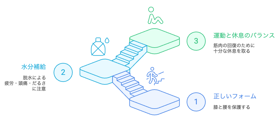 階段運動の効果を最大化する