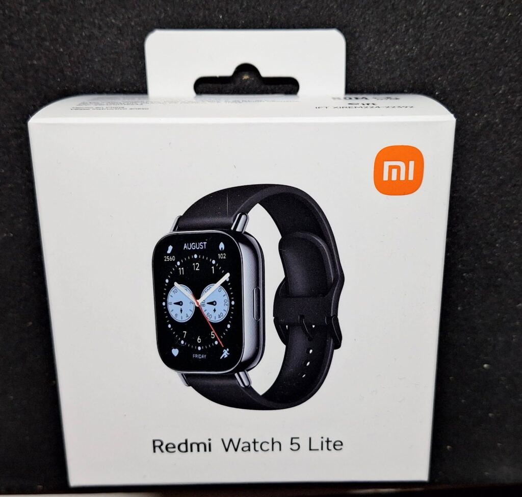 Redmi Watch 5 Lite スマートウォッチ パッケージ